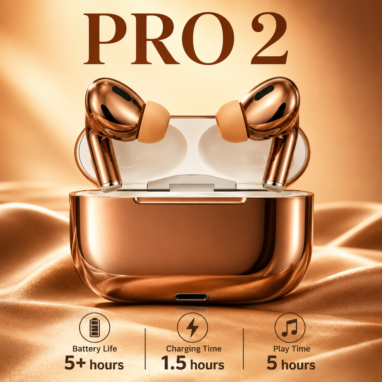 Pro 2 Wireless Earbuds | Premium Sound