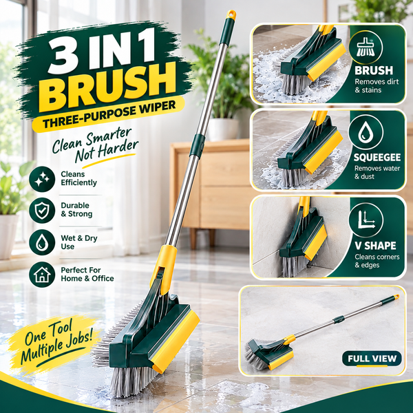 🧹 3 IN 1 BRUSH