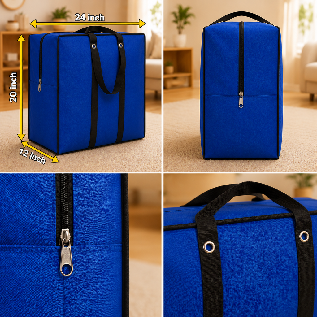 Large Storage Bag – Royal Blue | Trusted by Every Home