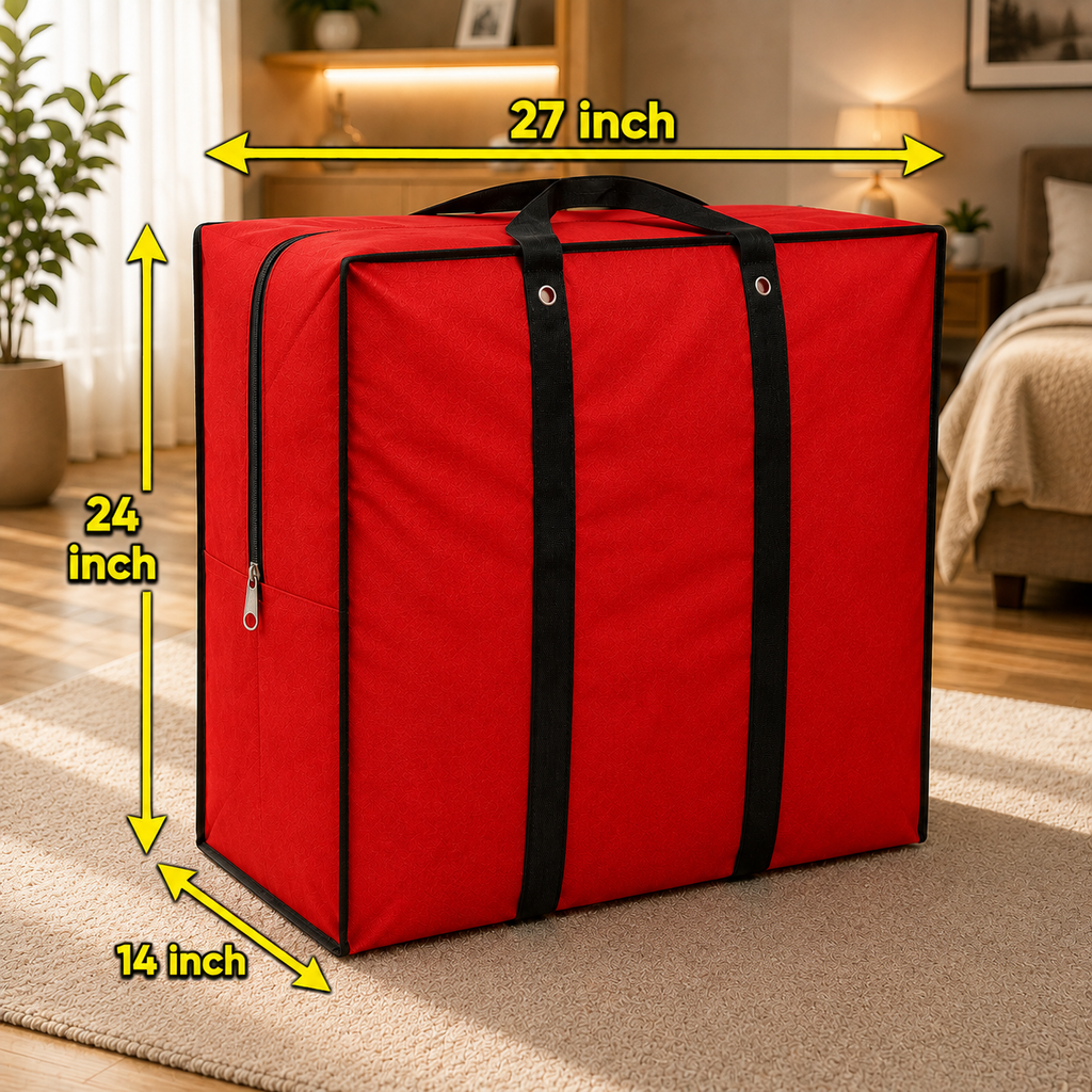 Extra Large Red Storage Bag