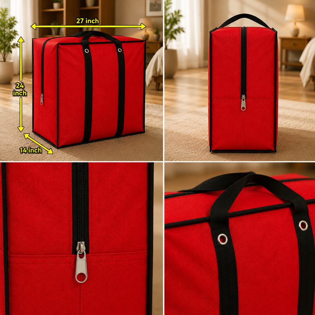 Extra Large Red Storage Bag